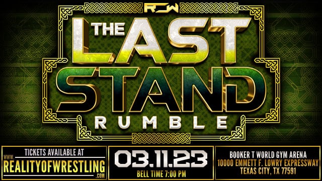 ROW LAST STAND RUMBLE MAR 11 2023 Reality of Wrestling