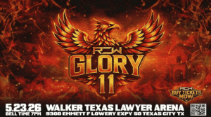 ROW LIVE! GLORY 11 - MAY 23