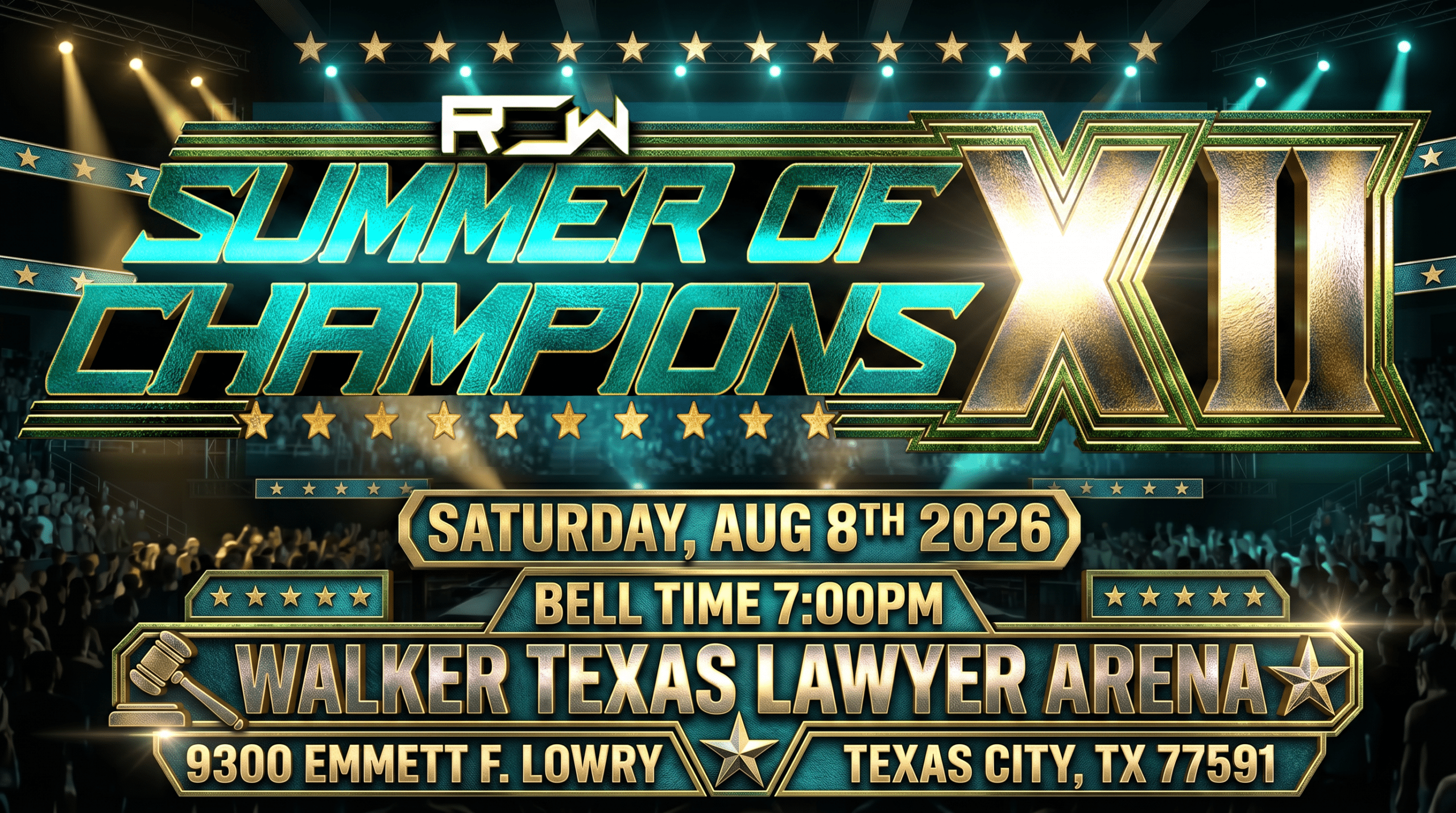 ROW LIVE! SUMMER OF CHAMPIONS XII - AUG 8, 2026
