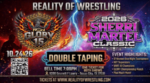 ROW LIVE! GLORY 15/SHERRI MARTEL CLASSIC - OCT 24, 2026