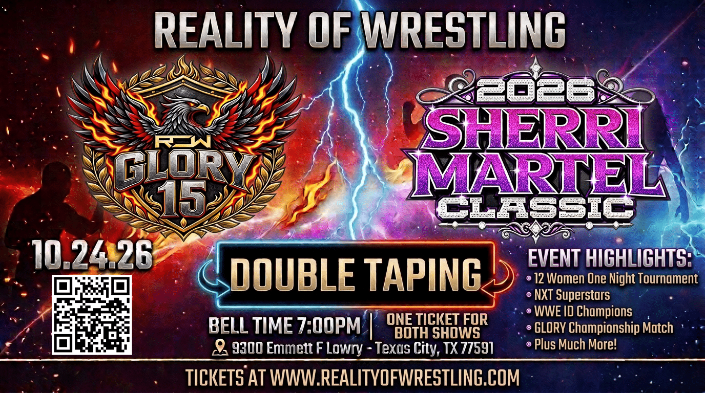 ROW LIVE! GLORY 15/SHERRI MARTEL CLASSIC - OCT 24, 2026